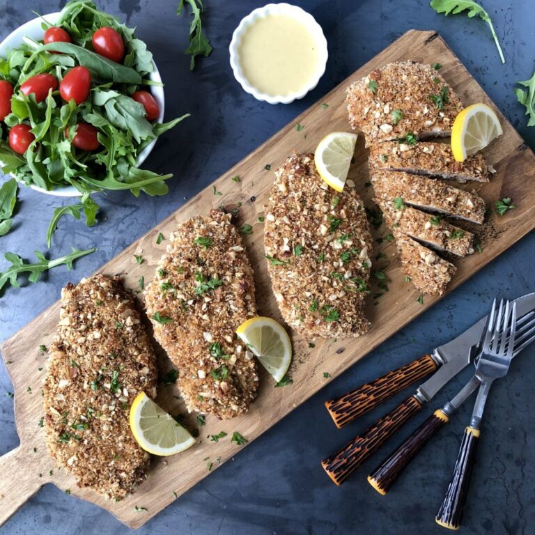 Almond Crusted Chicken Breasts