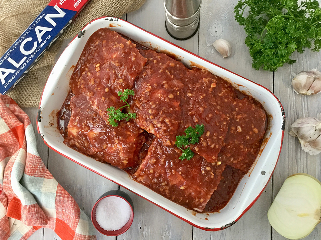 Oven Baked Pork Ribs