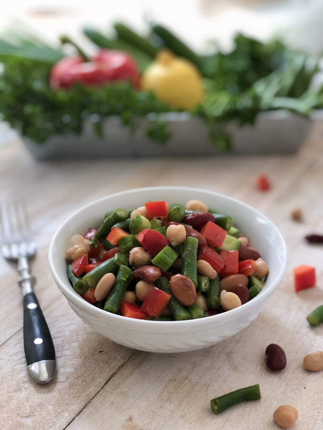 Quick & Easy Multi Bean Salad