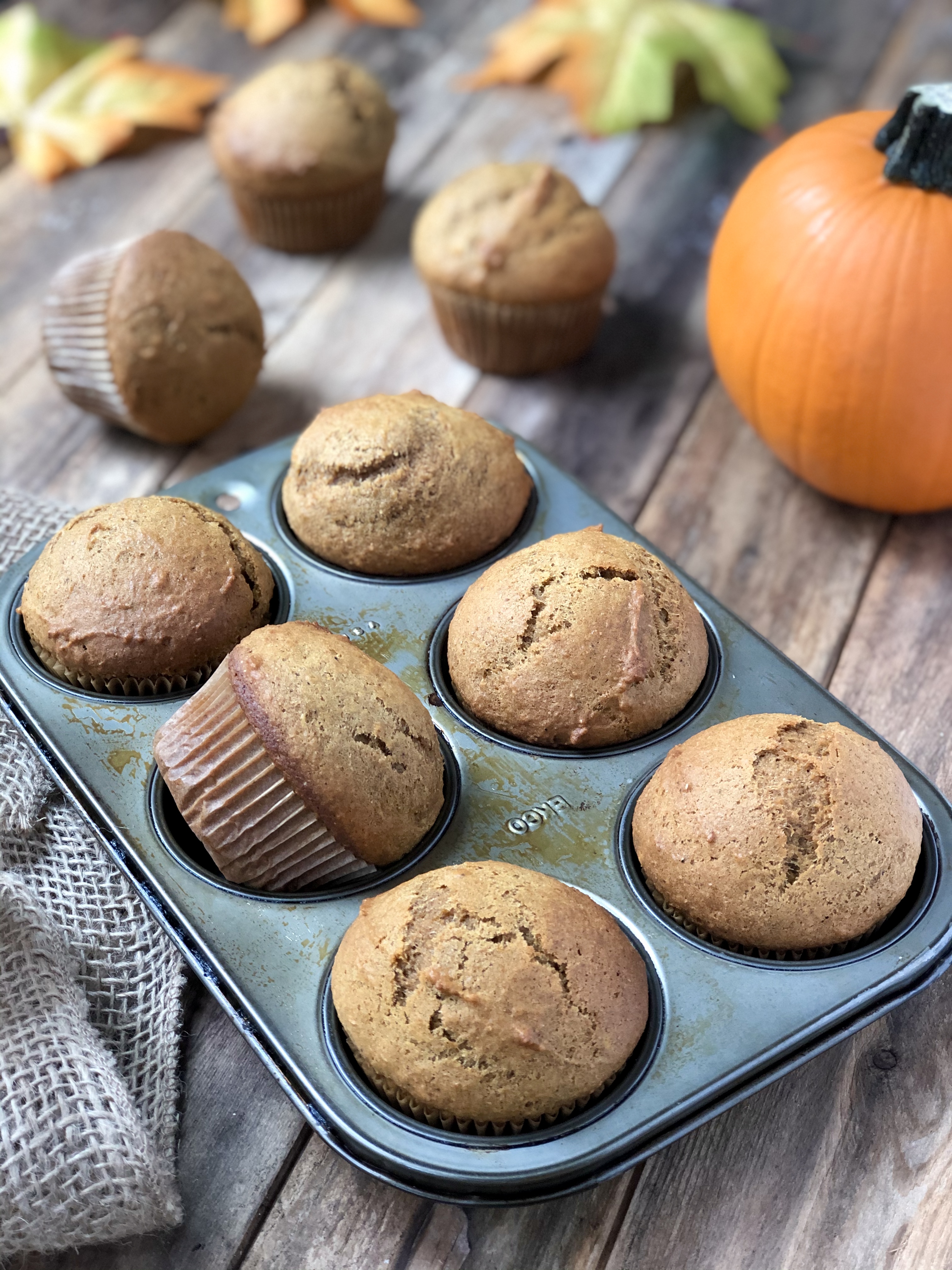 Pumpkin Spice Muffins 1 BEST | The Kitchen Fairy