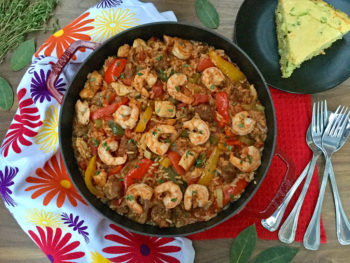 Creole-Style Chicken, Shrimp & Sausage Jambalaya 1 BEST