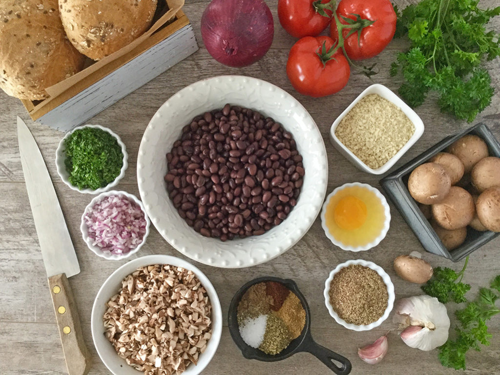 veggie burger ingredients